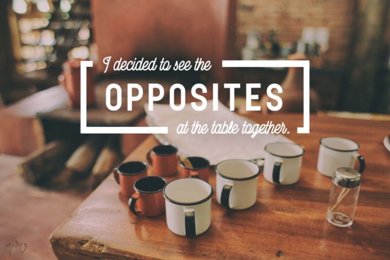 A Different Kind of Opposite