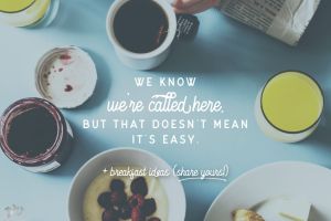 The Fuzzy Line of Vulnerability + Breakfast Ideas (Share Yours!)