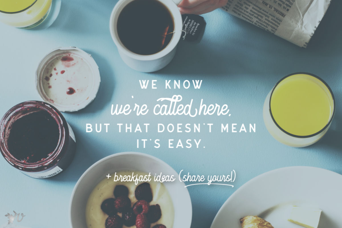 The Fuzzy Line of Vulnerability + Breakfast Ideas (Share Yours!)