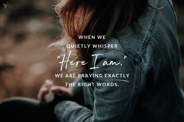 A Response to 'Here I Am'