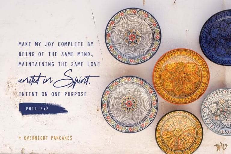 Jesus With Skin On + Overnight Pancakes